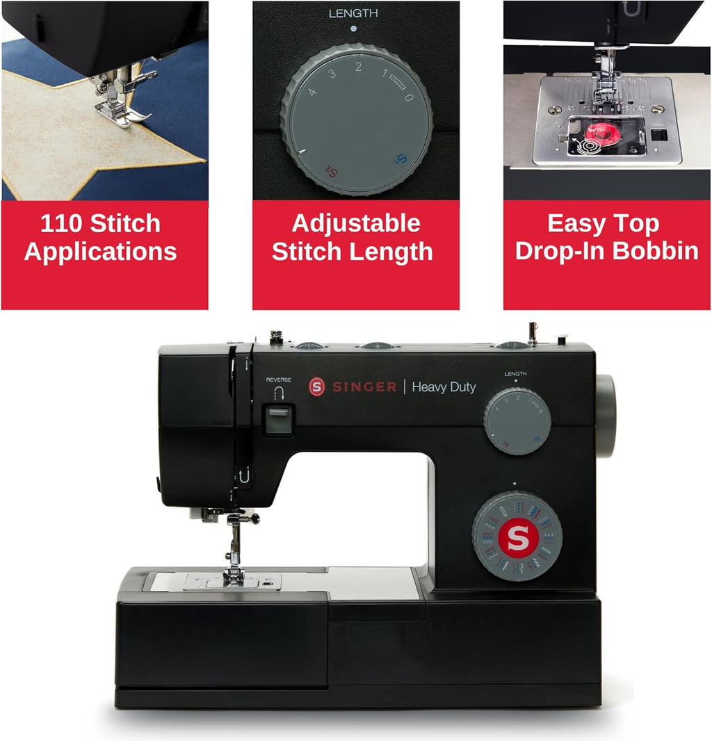 Black Heavy Duty High Speed Sewing Machine U764639