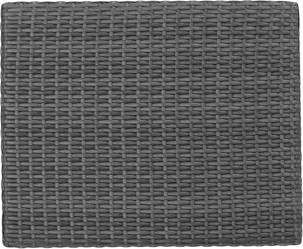 Grey Outdoor Wicker Accent Table M342534