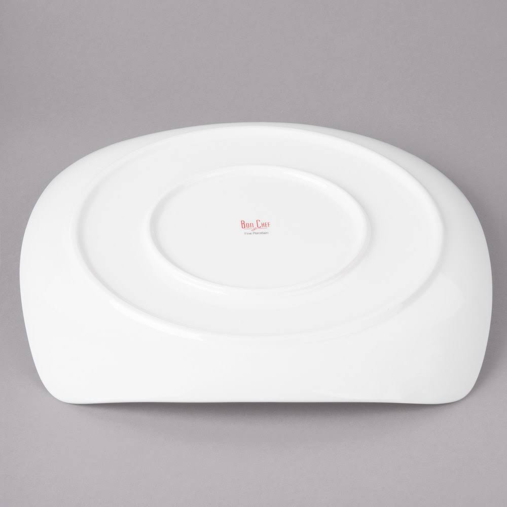 White Porcelain Dinner Plate X83523