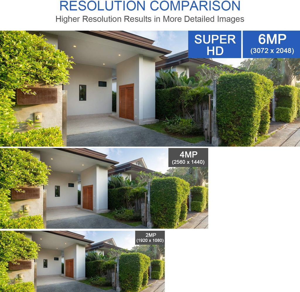 16 Channel 4K NVR 6MP PoE Security Camera System with 16 IP Cameras G3361