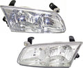 Headlight Set of 2 Clear Lens Halogen K42780