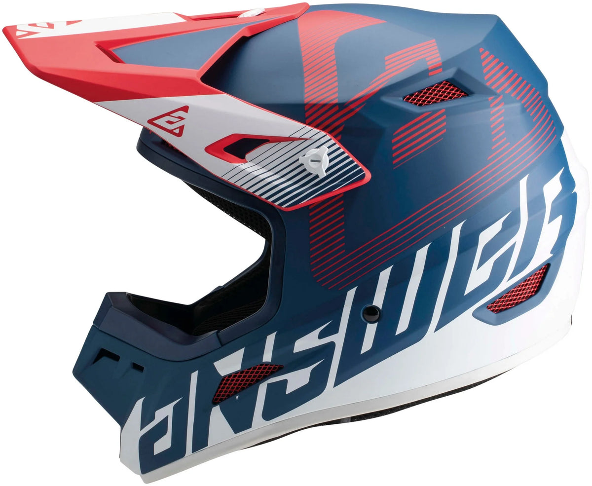 Red/White/Blue XL Offroad Helmet K7114