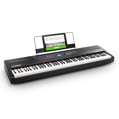 88 Key Digital Piano Keyboard with Hammer Action Weighted Keys H21694