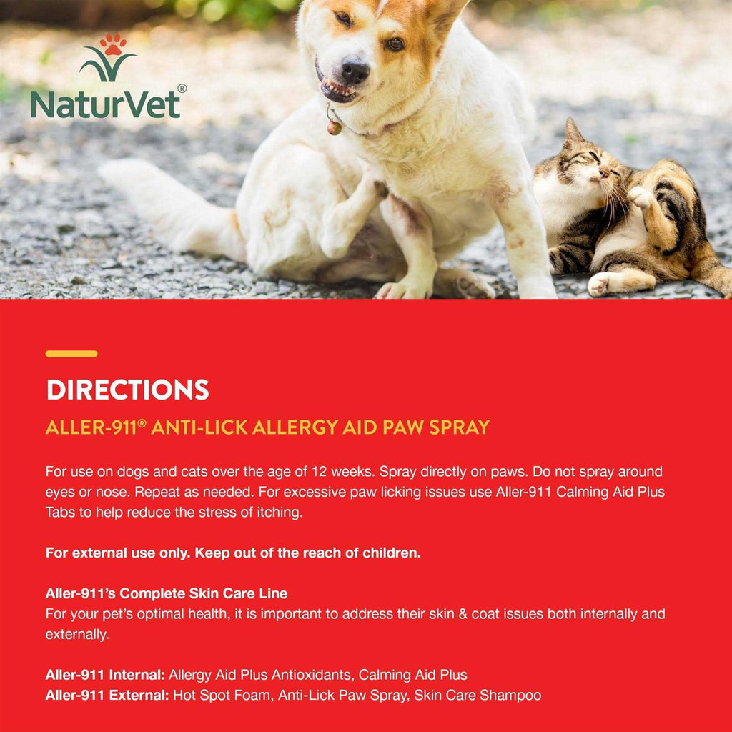 Anti-Lick Paw Spray for Dogs & Cats E518