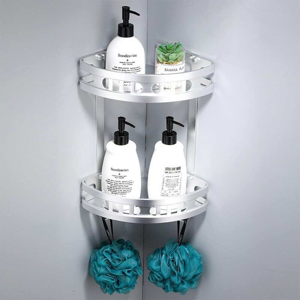 Triangular Corner Shower Caddy Shelf Storage Rack D522