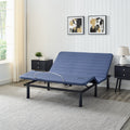 Queen Adjustable Metal Platform Bed Base with Wireless Remote Control M239647