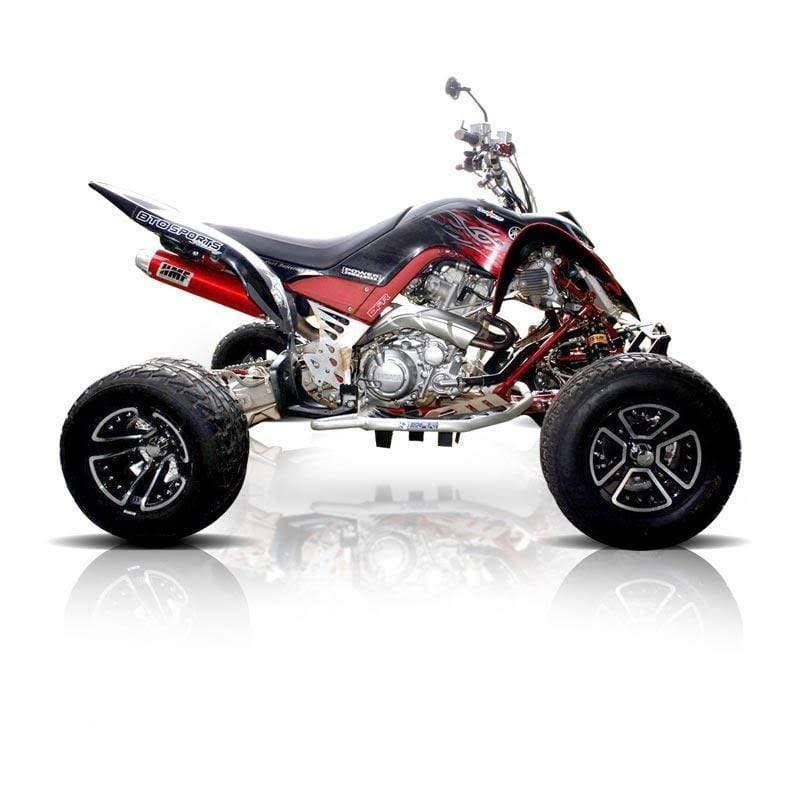 Gray Slip-On Exhaust for Yamaha Raptor 700 G185258