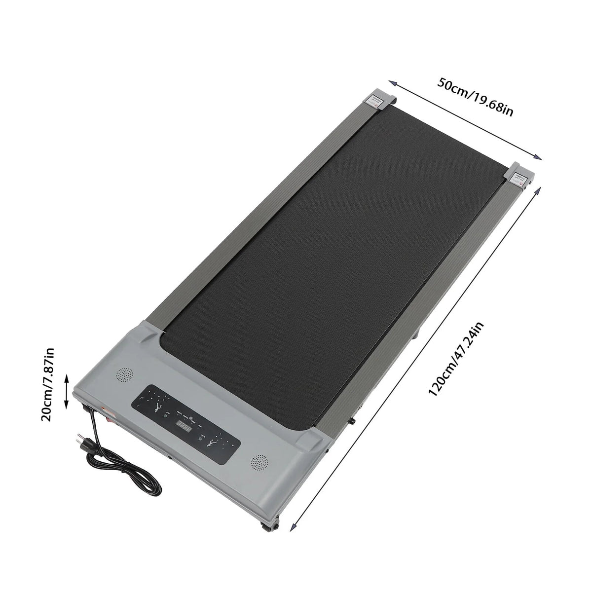 2 in 1 LED Folding Treadmill A3505