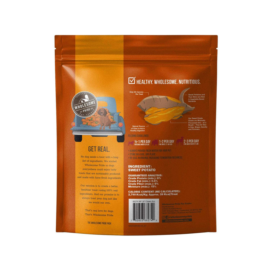 Sweet Potato Chews Dog Treats B1632