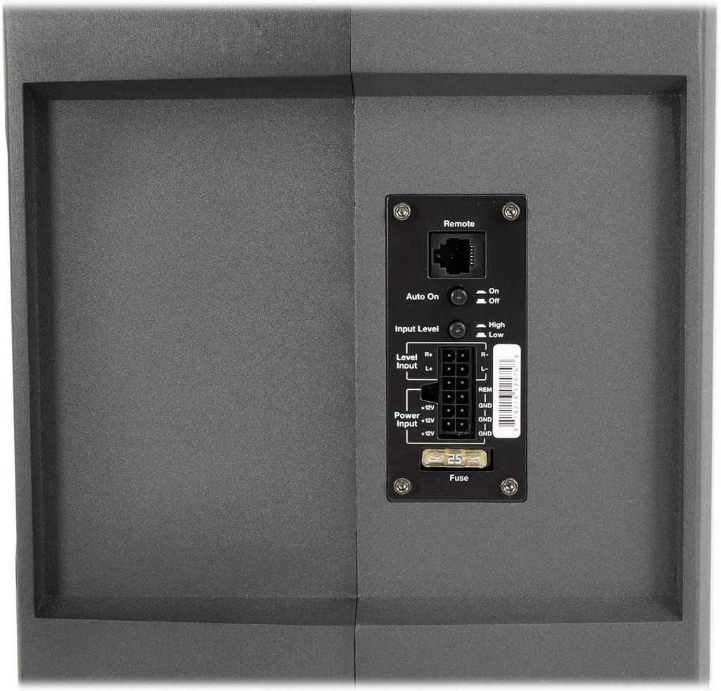 800w Powered Dual 10 Car Subwoofer Aluminum Enclosure J938