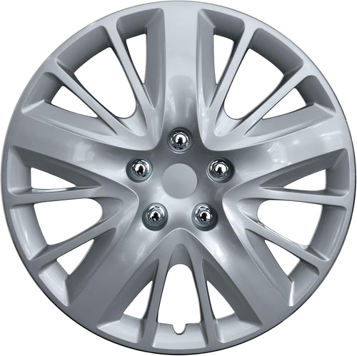 18 inch Silver Hubcaps Set of 4 Wheel Covers P775424