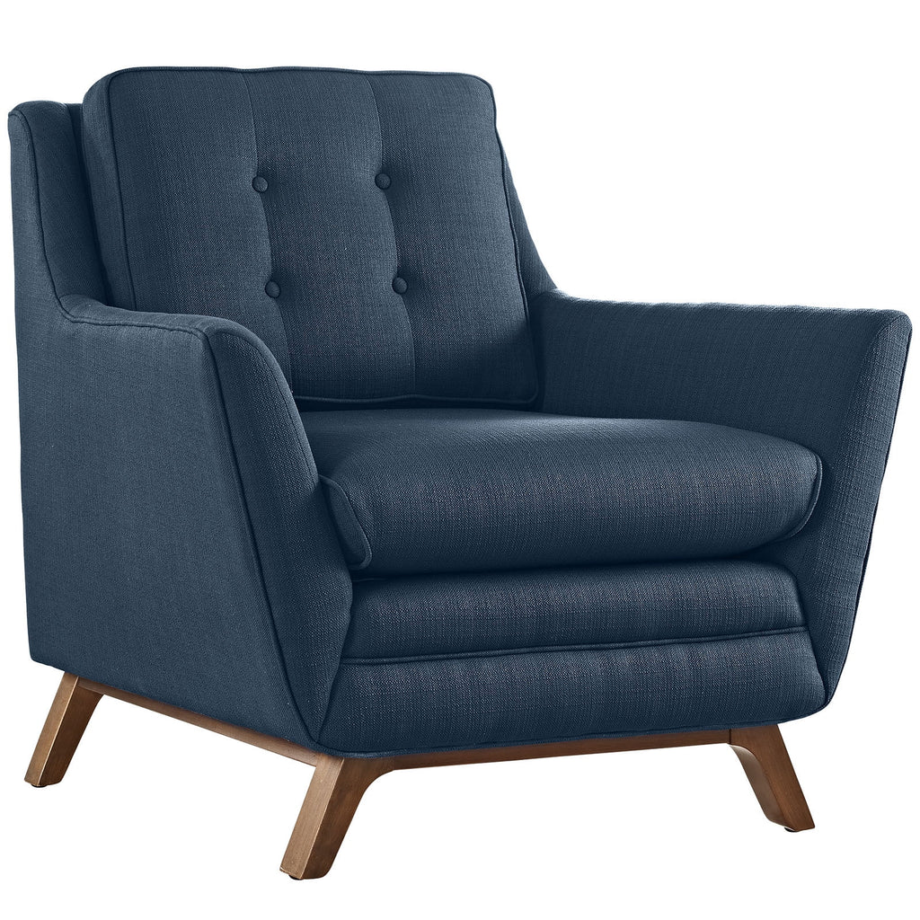 Azure 3 Piece Upholstered Fabric Living Room Set N530829