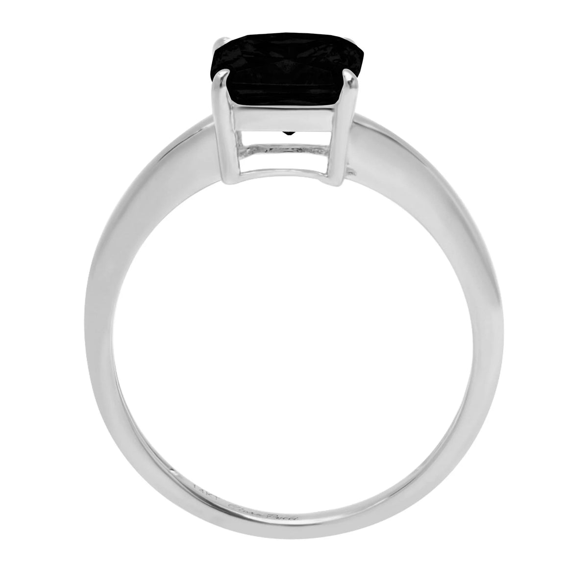 18K White Gold Solitaire Ring X892777