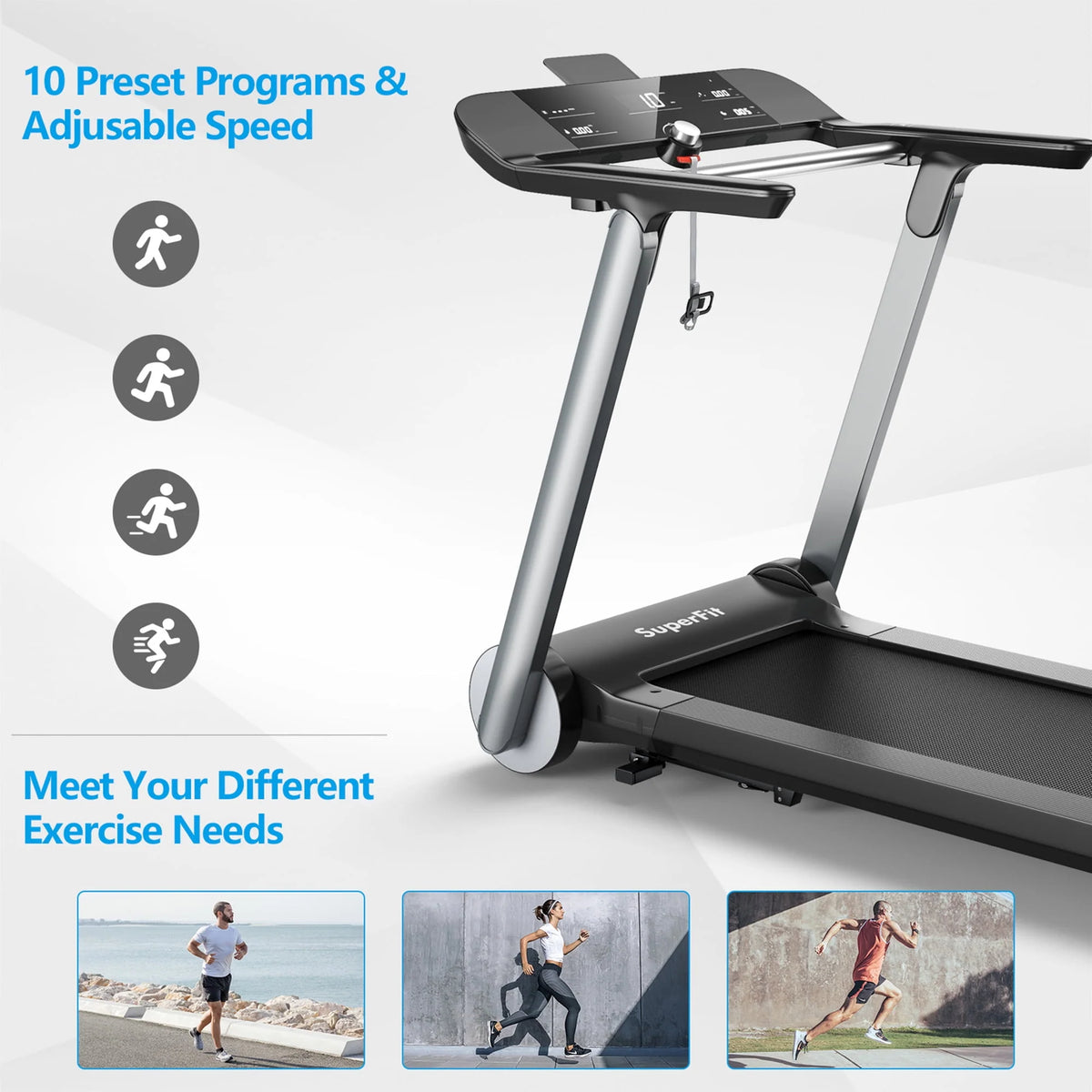Electric Folding Treadmill M15942