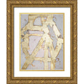 Gold Ornate Wood Framed Art Print W722