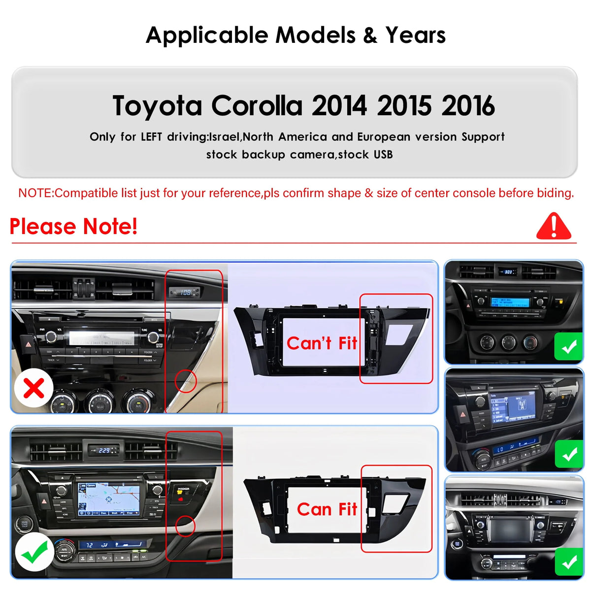 Android 12 Carplay 32GB Car Stereo Radio GPS Navigation E6889