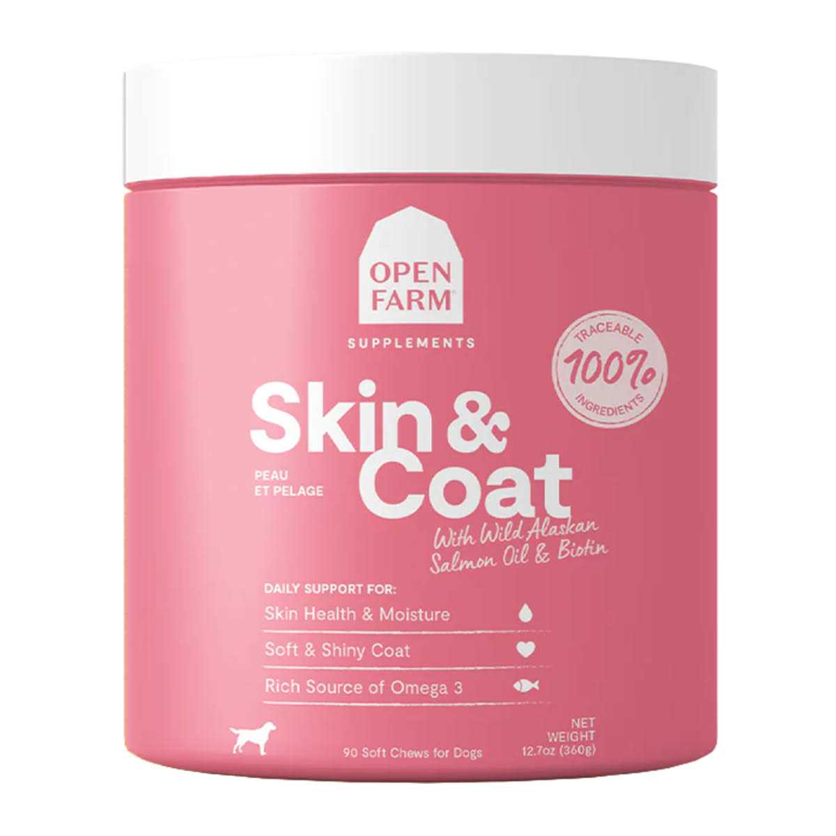Skin & Coat Supplement Chews for Dogs J447403