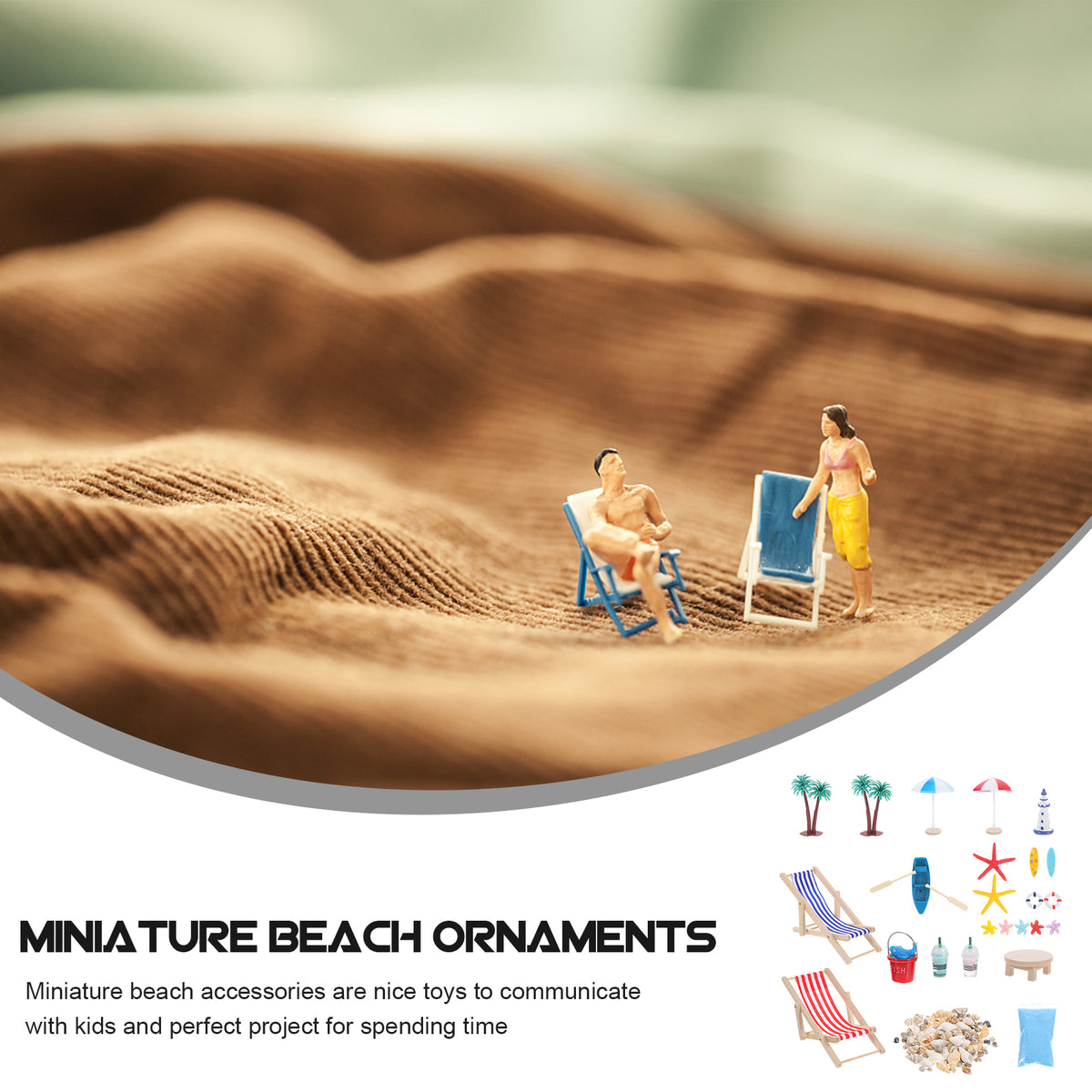 Mini Beach Suit Dollhouse Furniture Toy Y288