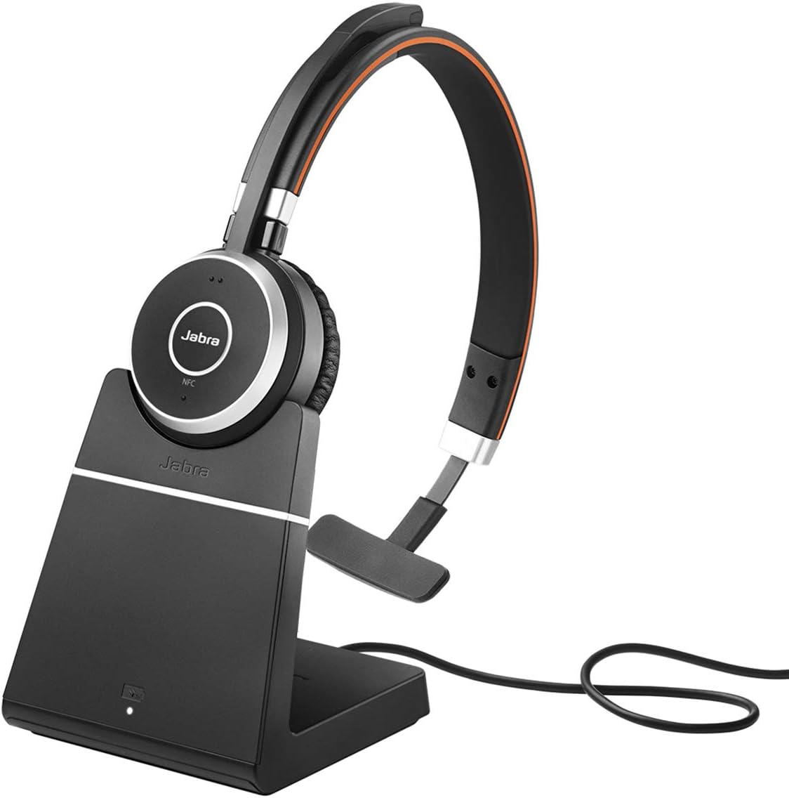Jabra Evolve 65 UC Wireless Headset Mono with Link 370 USB Adapter P564207