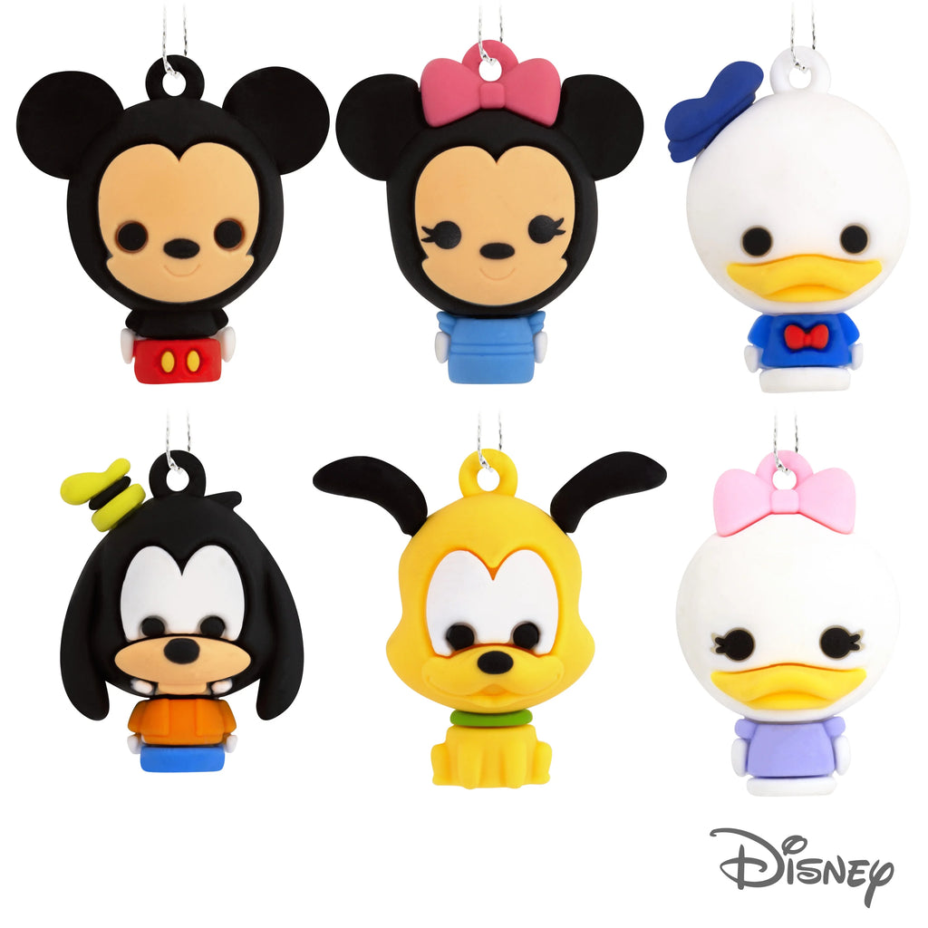 Disney Mickey Mouse and Friends Miniature Ornaments, Set of 6 P577833