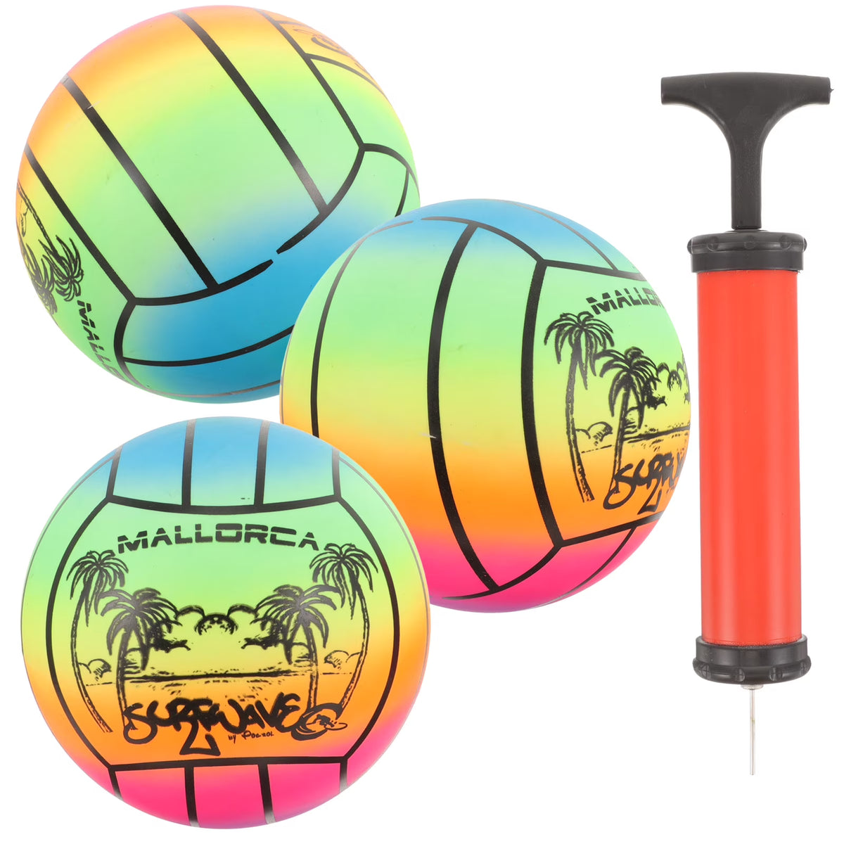 Inflatable Ball Toy Set of 4 V309