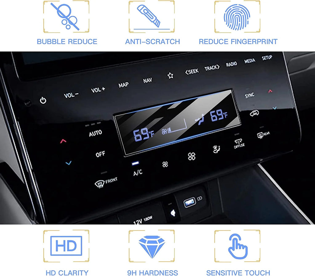 Glass Screen Protector for Infotainment Display D3321