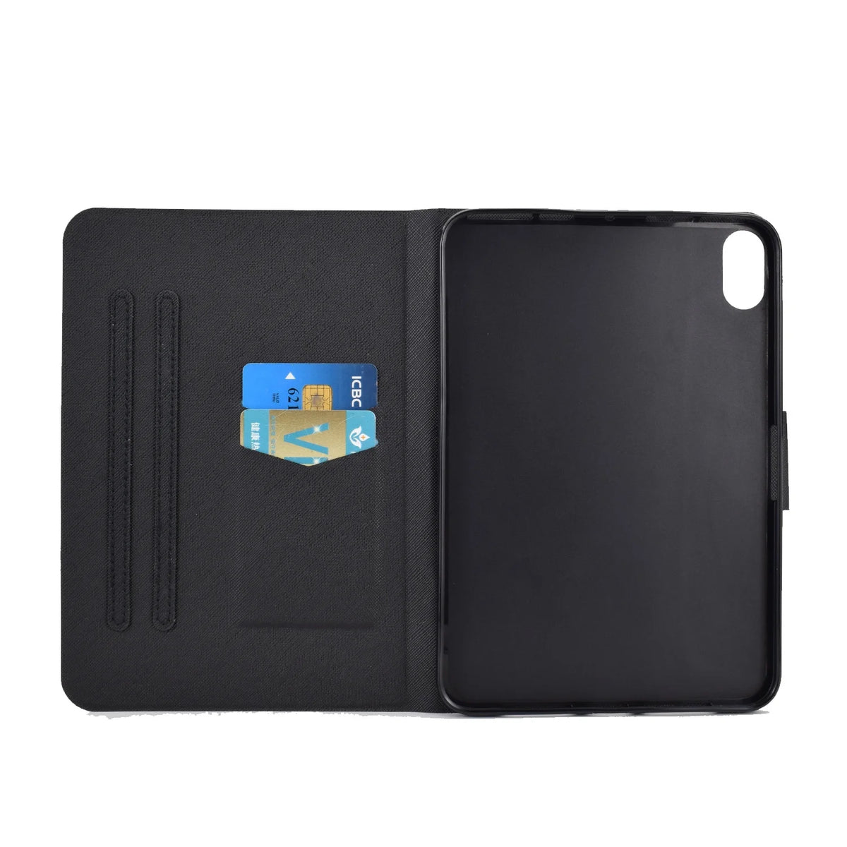 Colorful Painting Multi-Angle Viewing Folio Wallet Smart Cover for iPad 10th Generation 10.9 Inch Case X1490
