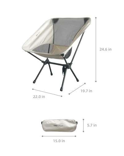 Black Foldable Camping Chair F63341