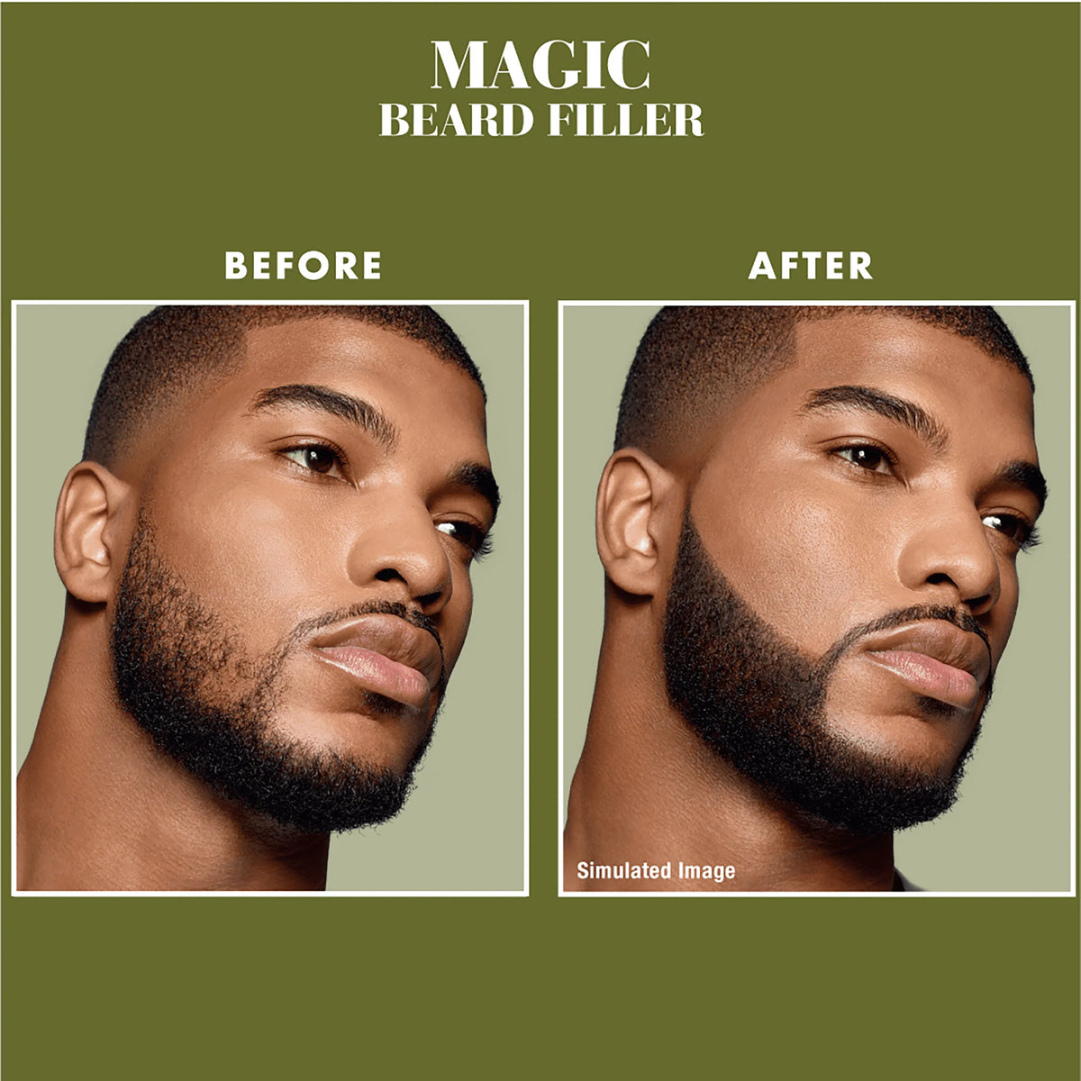Natural Black Beard Filler E2415