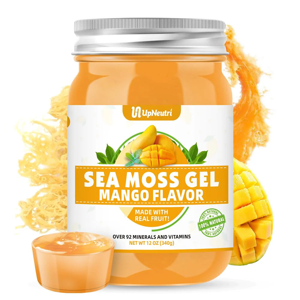 Mango Flavored Sea Moss Gel S545