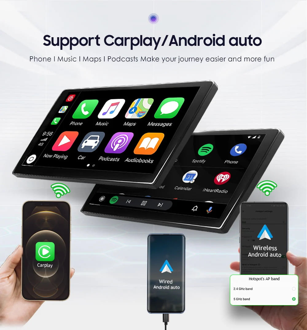 Android 12 Carplay 32GB Car Stereo Radio GPS Navigation E6889