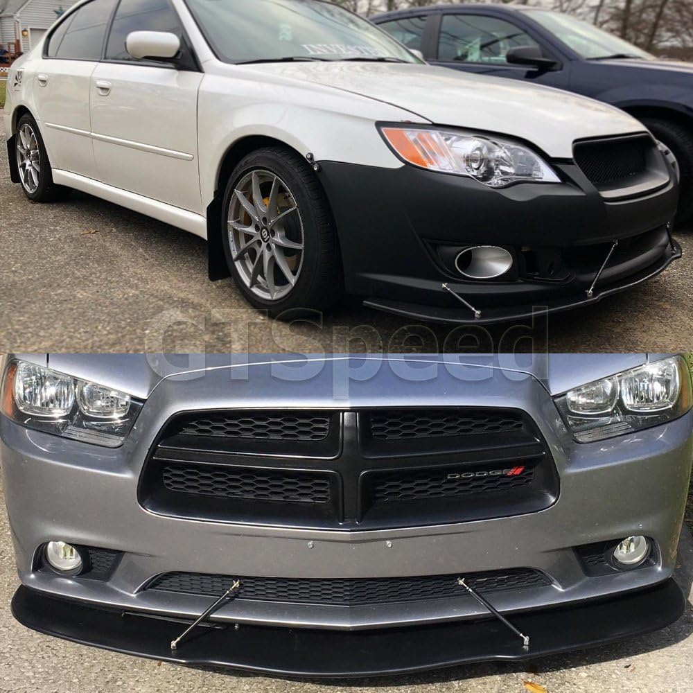 PU Front Bumper Lip Under Panel Diffuser Chin Spoiler C748