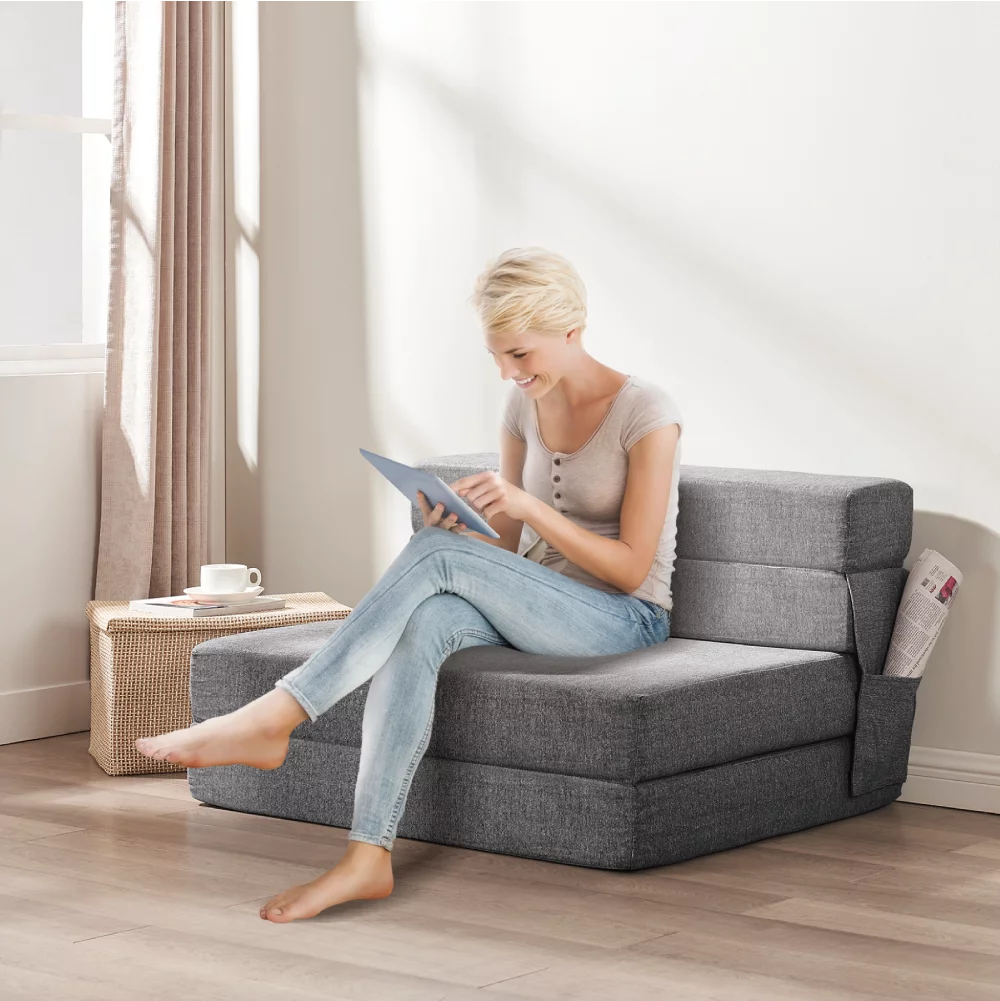 Adjustable Memory Foam Folding Sofa Bed D23433