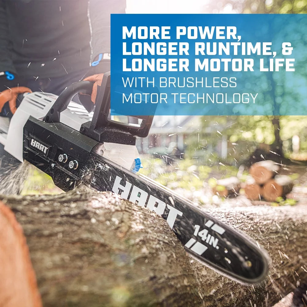 14-inch Battery-Powered Brushless Chainsaw Kit B67897