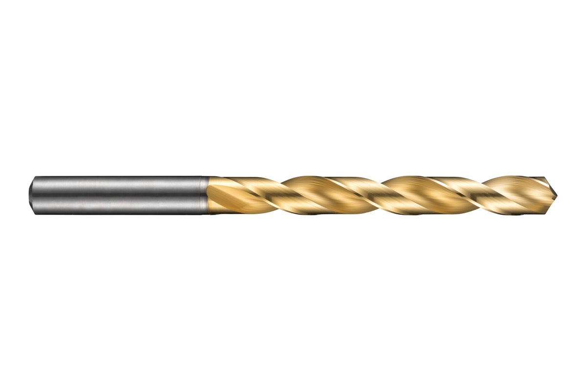 8.80 mm Carbide Drill Bit Jobber Length Tin Coated S908564
