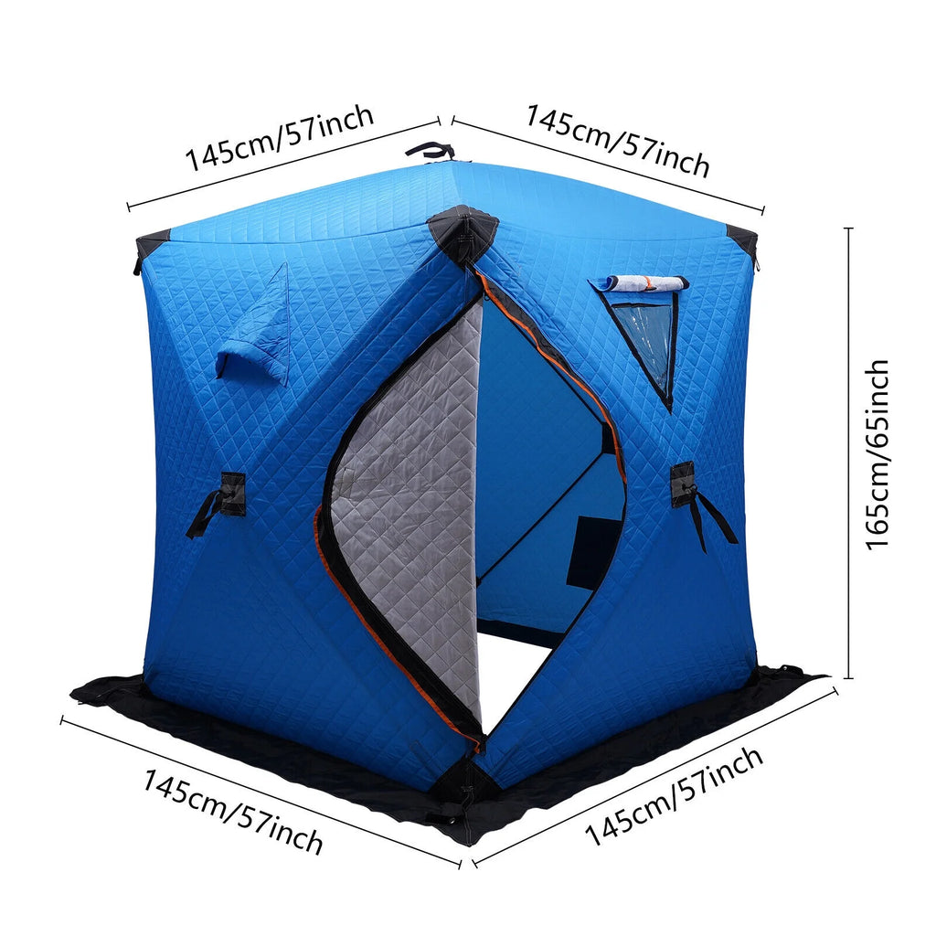 Portable Ice Fishing Tent Thermal Shelter 1-2 People V49816