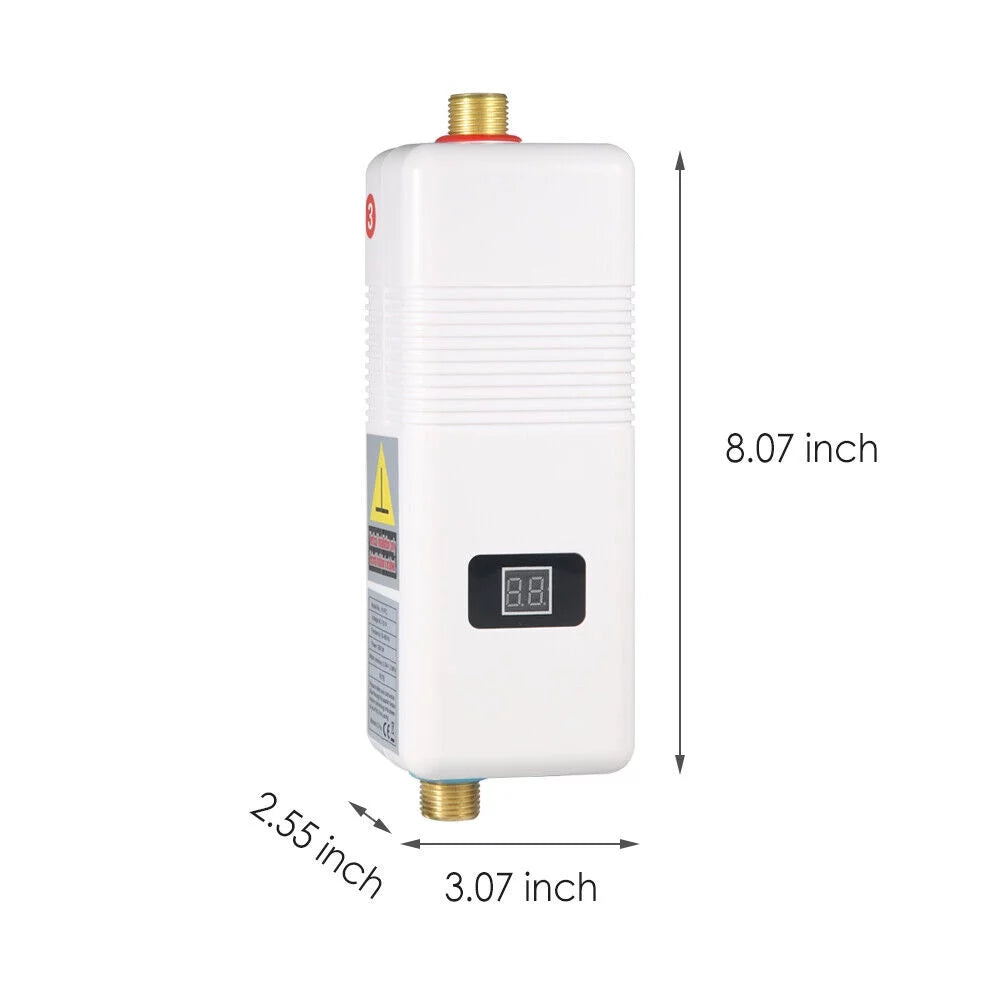 110v 3000w Concealed Water Heater H305629