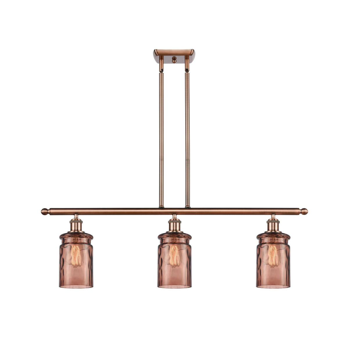 Brushed Satin Nickel 3 Light Island Light Q324