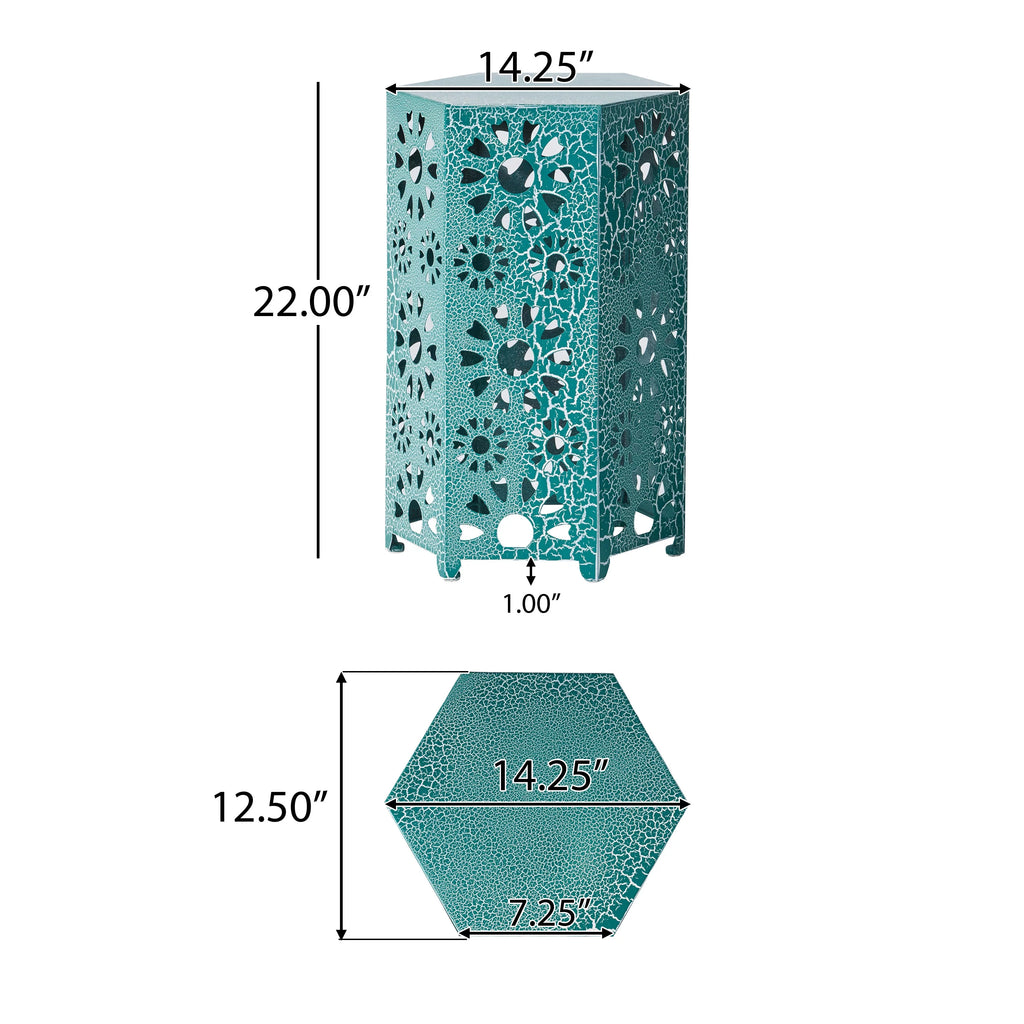 14 Inch Iron Side Table N618