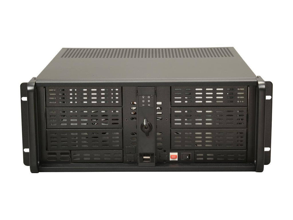 Black 4U Rackmount Chassis Z63144