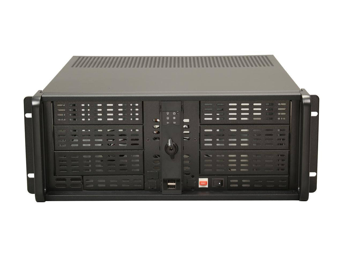Black 4U Rackmount Chassis Z63144