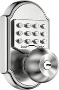 Keyless Entry Keypad Deadbolt Door Lock 304 Stainless Steel Mechanical N115