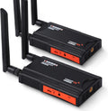 Wireless HDMI Extender Kit, 1080P Full HD 200m 5.8GHz Transmitter and Receiver with HDMI Loop-Out and IR Remote Control H338