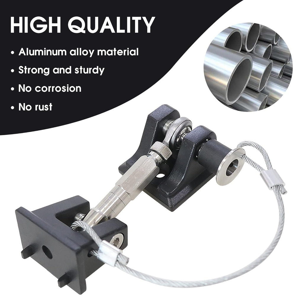 Aluminum Locking Hood Latch Kit for Jeep Wrangler JK E528231