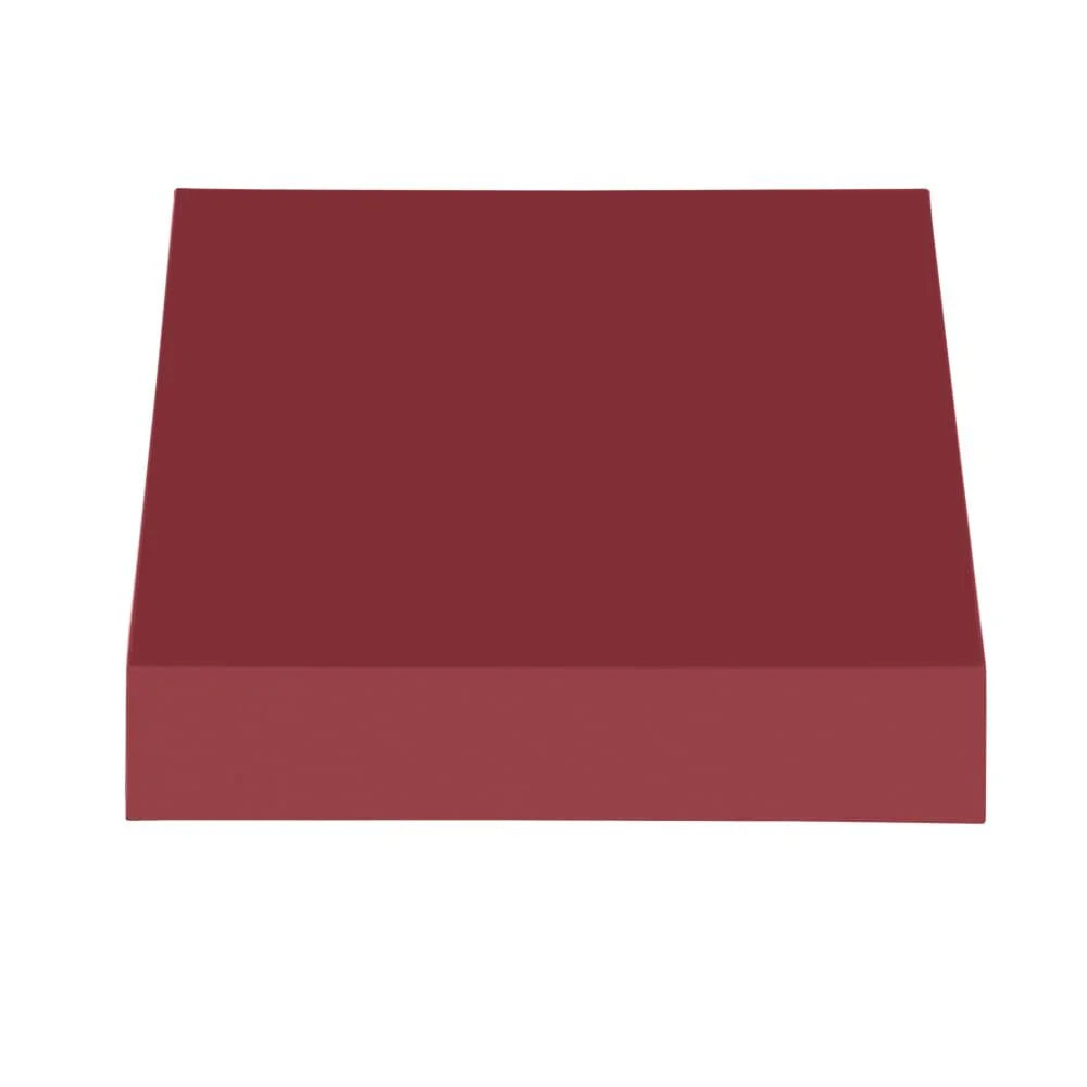 Burgundy Acrylic Fabric Fixed Awning P679303