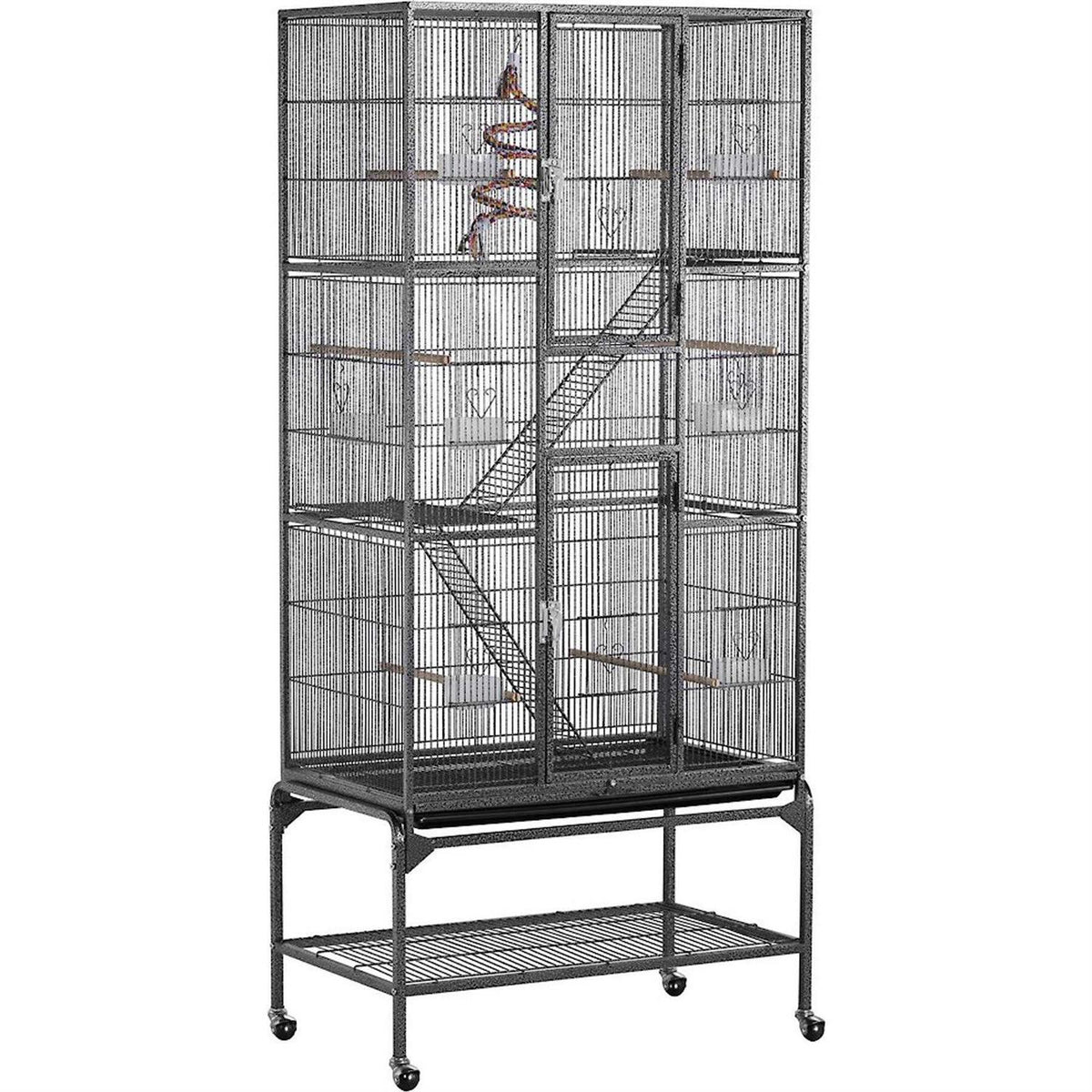 Parrot Cage with Detachable Stand X556