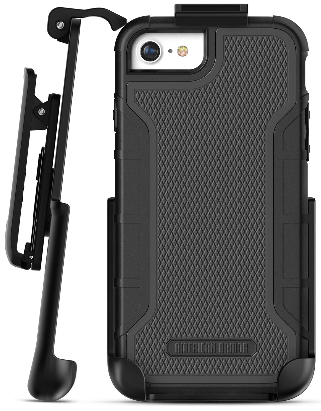 Rugged Case with Built in Screen Protector and Holster Clip R414