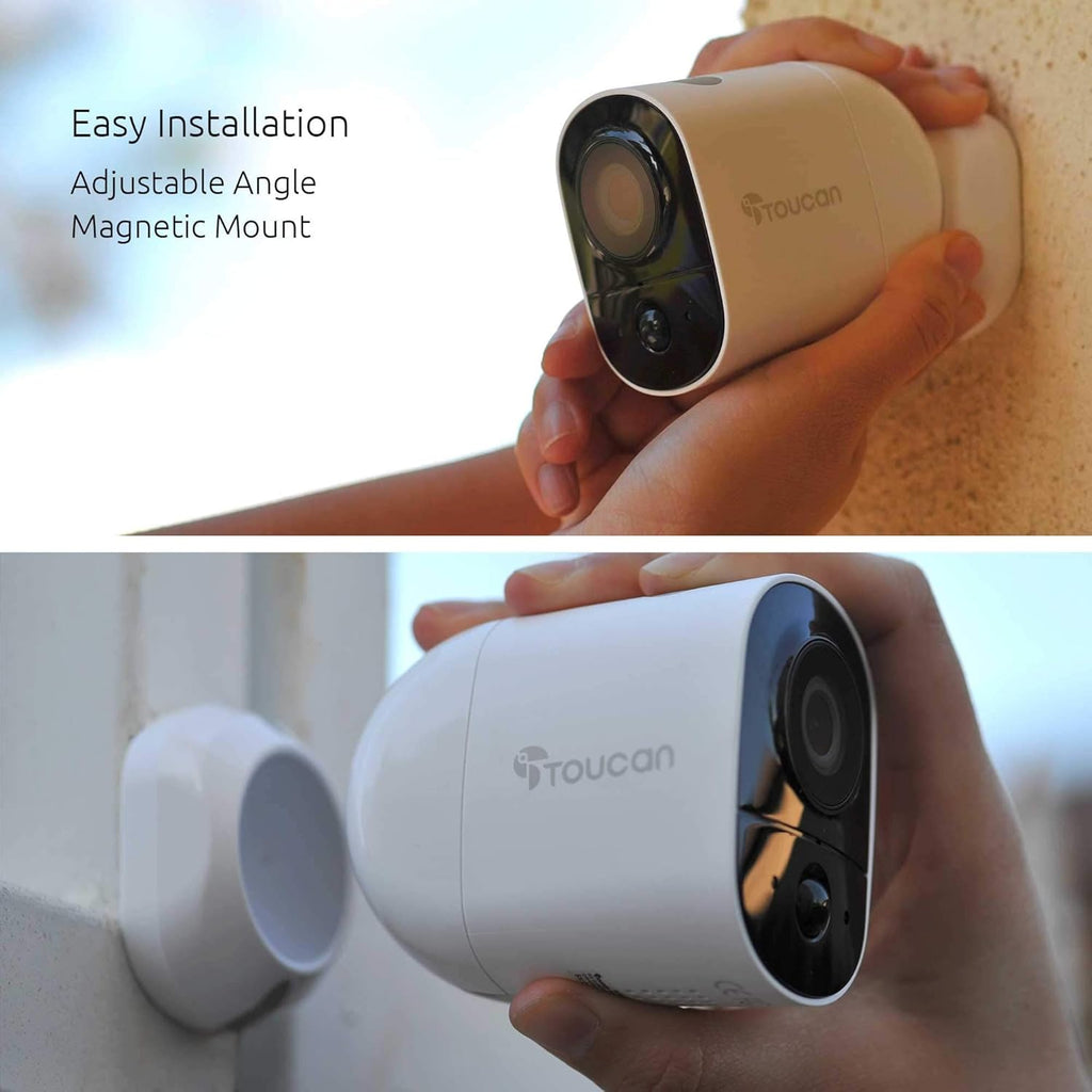 Wireless Battery Powered Security Camera, 1080P, Night Vision P312102