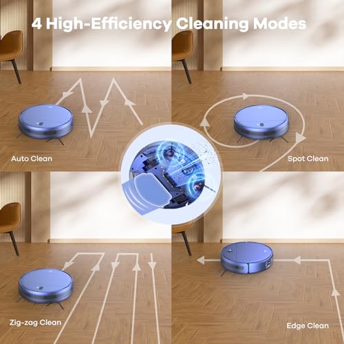 Robot Vacuum and Mop Combo, 2 in 1 Self-Charging Q411