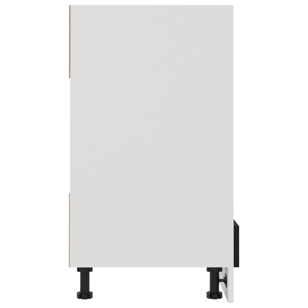 Black Engineered Wood Oven Cabinet I5130